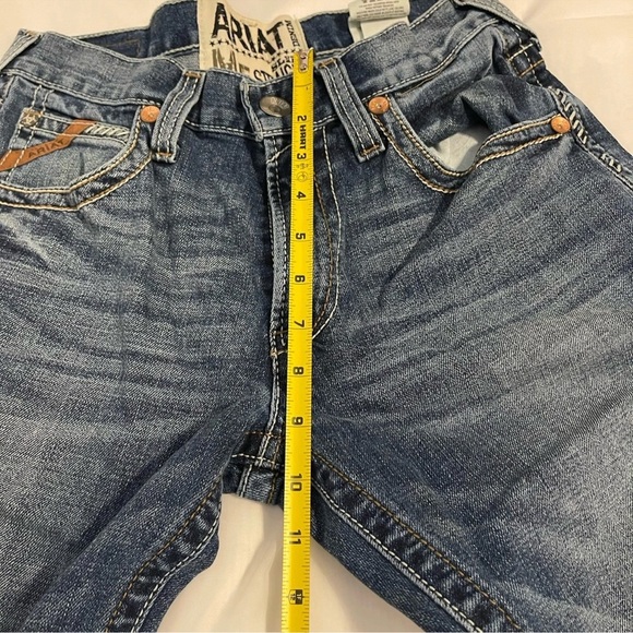 Ariat Jeans Men’s M5 Slim Straight Blue Denim (tag) 29x34 (actual) 29x27 - Picture 7 of 7